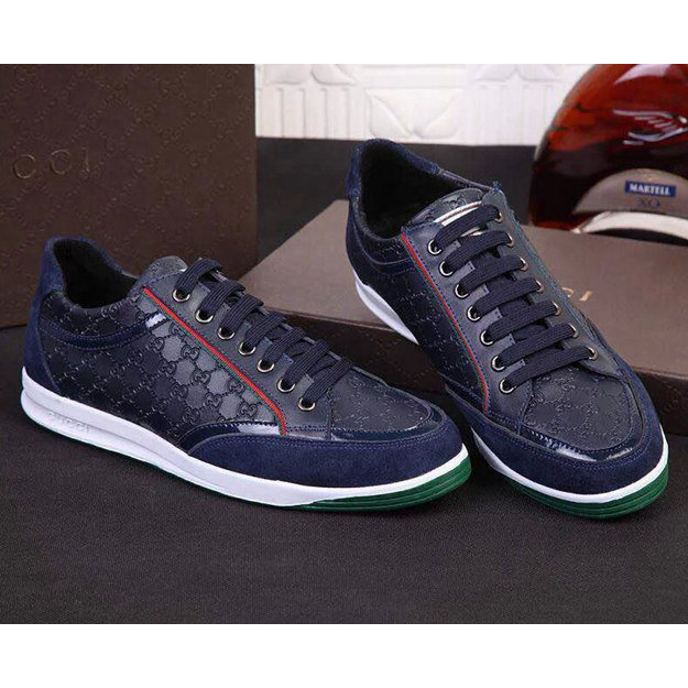 2015 Gucci men Nubuck casual shoes