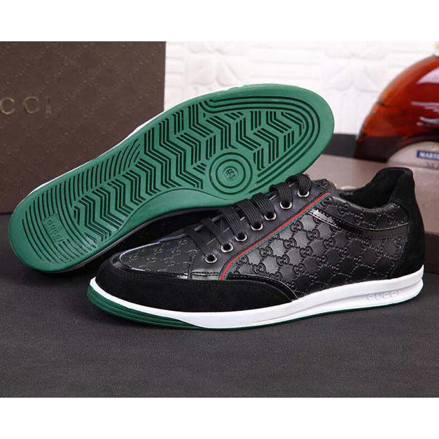 2015 Gucci men Nubuck casual shoes