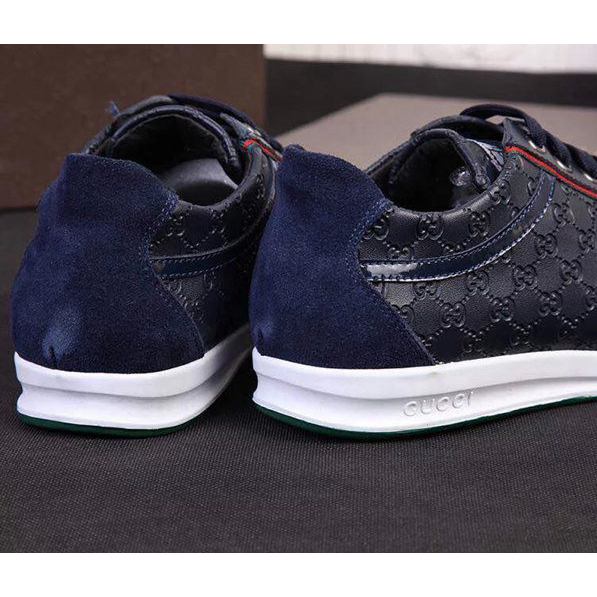 2015 Gucci men Nubuck casual shoes