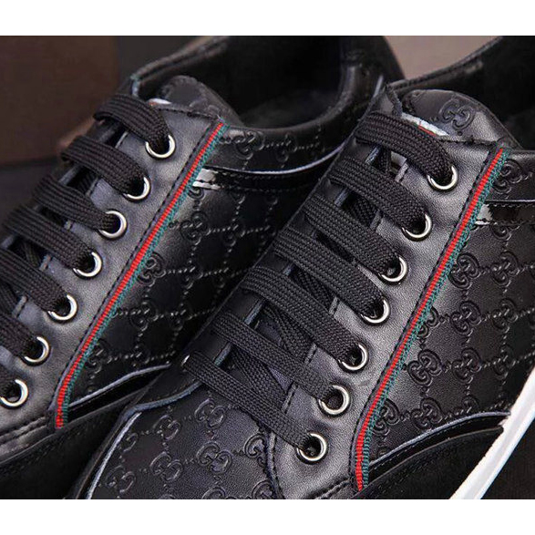 2015 Gucci men Nubuck casual shoes