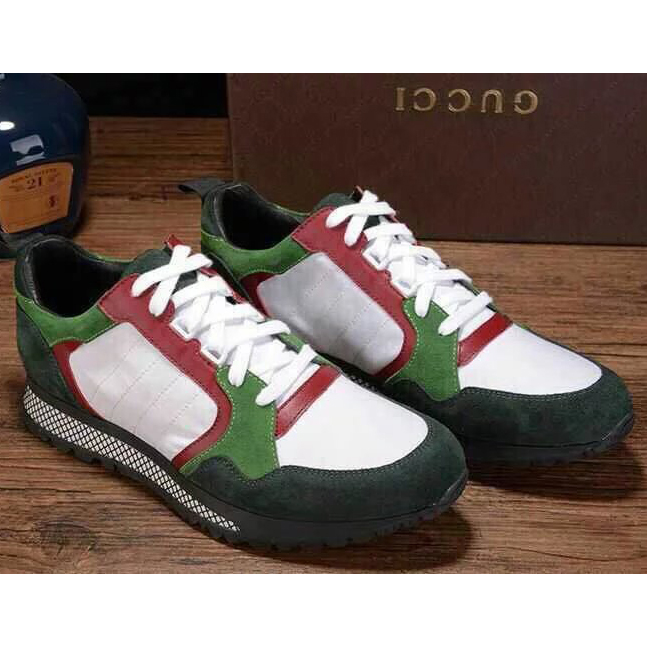 2015 Gucci men Nubuck sports casual shoes