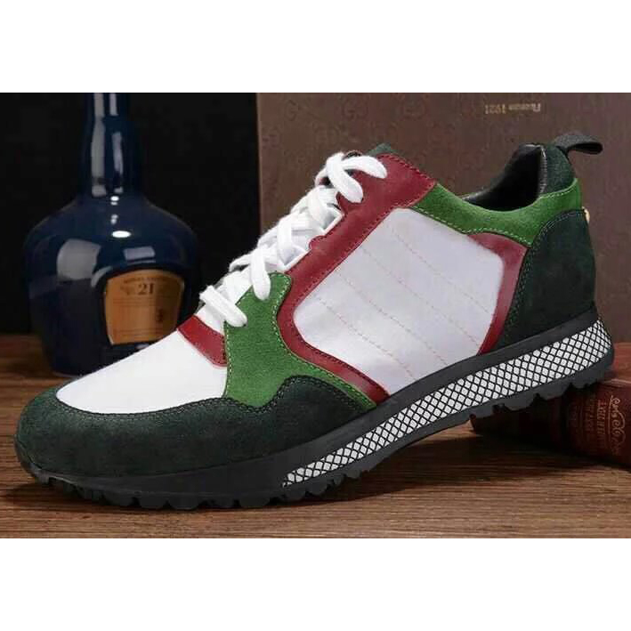 2015 Gucci men Nubuck sports casual shoes