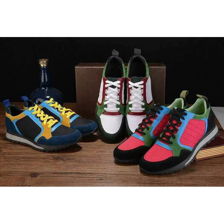 2015 Gucci men Nubuck sports casual shoes