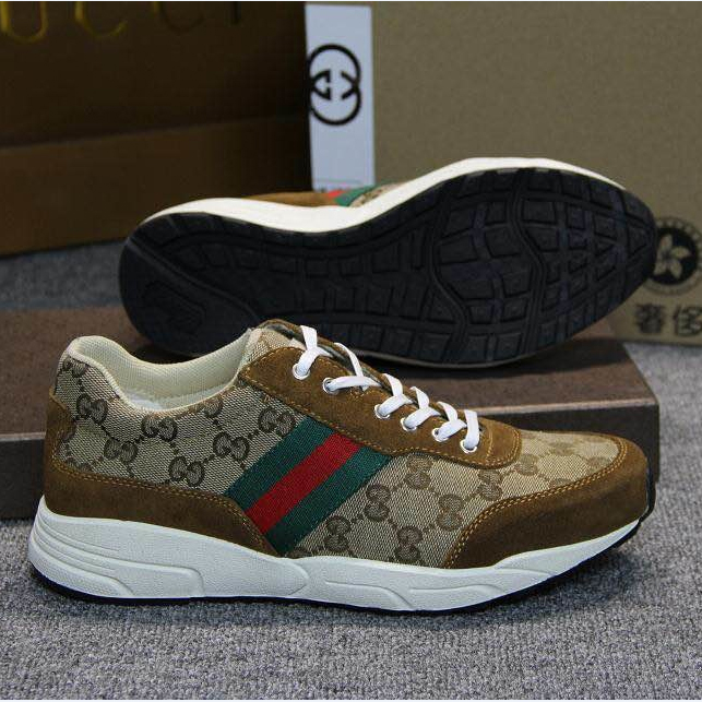 2015 Gucci men casual sports shoes