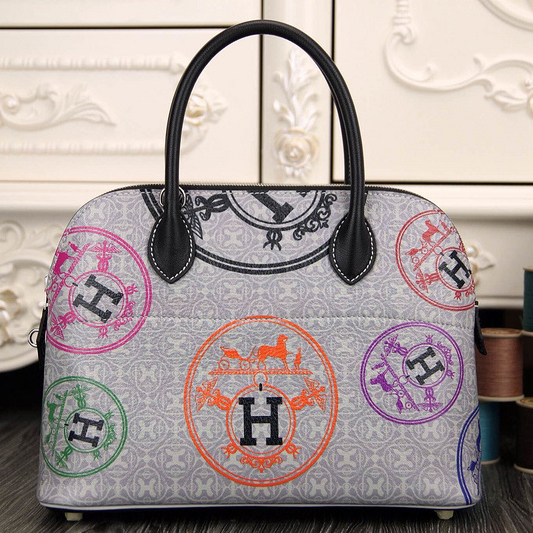 2015 Hermes Bolide 31CM Sheepskin Leather Tote Bag H31 Lavender