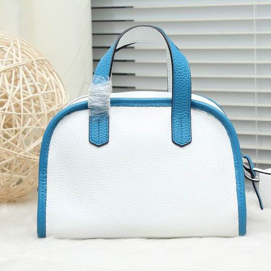 2015 Hermes Boston Bag 25cm Grainy Leather H9898 White