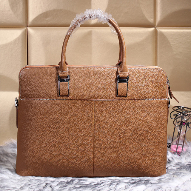 2015 Hermes Briefcase Calf Leather H9543 Wheat