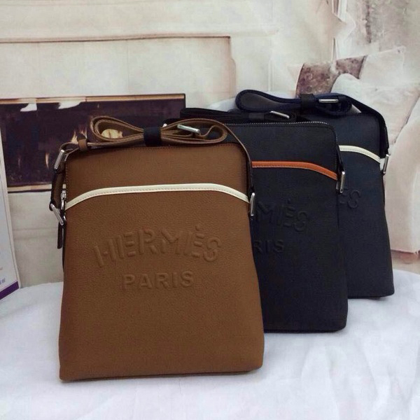 2015 Hermes Briefcase Original Calf Leather H62183 Small Wheat