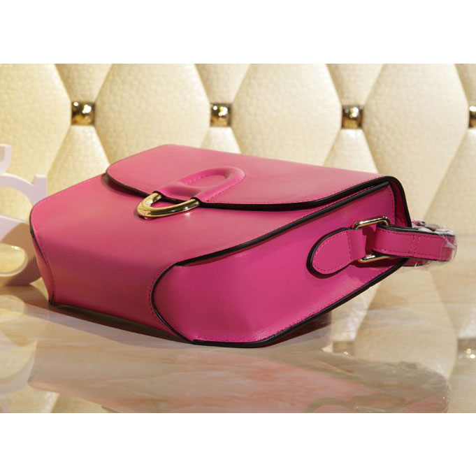 2015 Hermes Cherche Midi Bag Calfskin Leather H1518 Rose