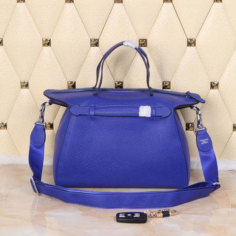 2015 Hermes Oxer Top Handle Messenger Bag H8096 Blue