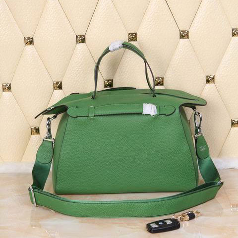 2015 Hermes Oxer Top Handle Messenger Bag H8096 Green