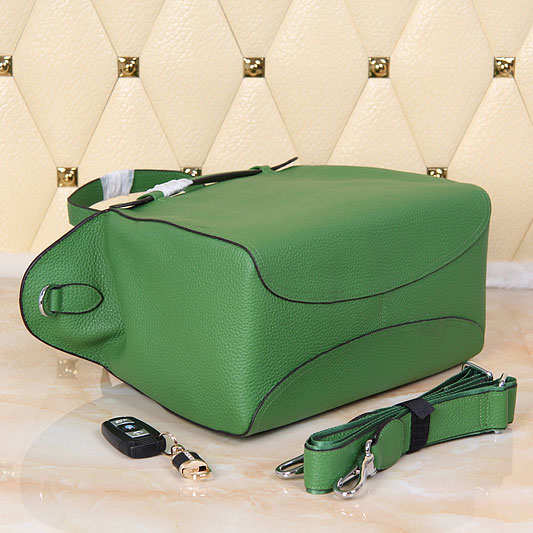 2015 Hermes Oxer Top Handle Messenger Bag H8096 Green