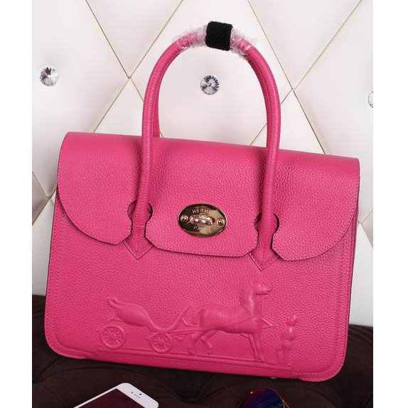 2015 Hermes Tote bag clemence leather H0345 in Rose