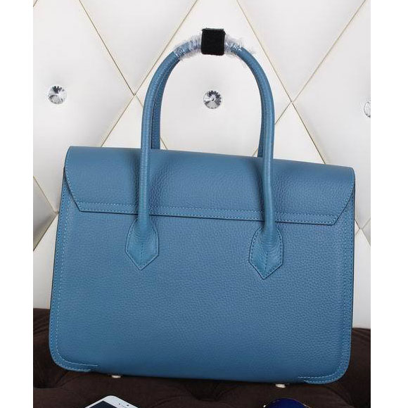 2015 Hermes Tote bag clemence leather H0345 in Skyblue