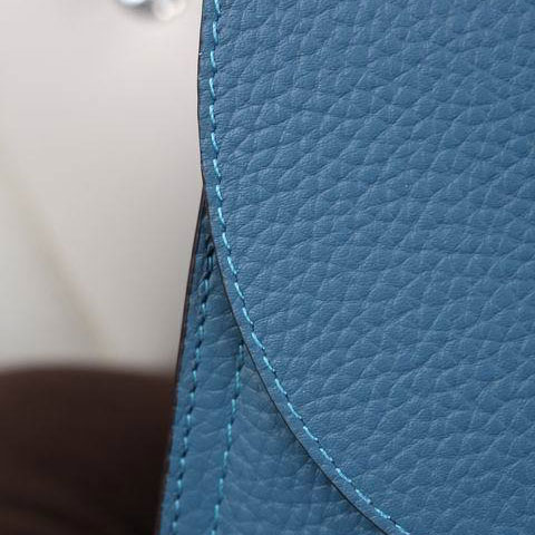 2015 Hermes Tote bag clemence leather H0345 in Skyblue