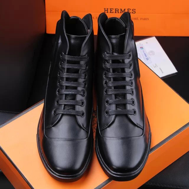 2015 Hermes men High-top boots