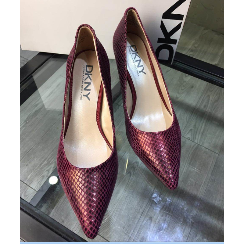 2015 Latest DKNY Women Snake stripes shoes