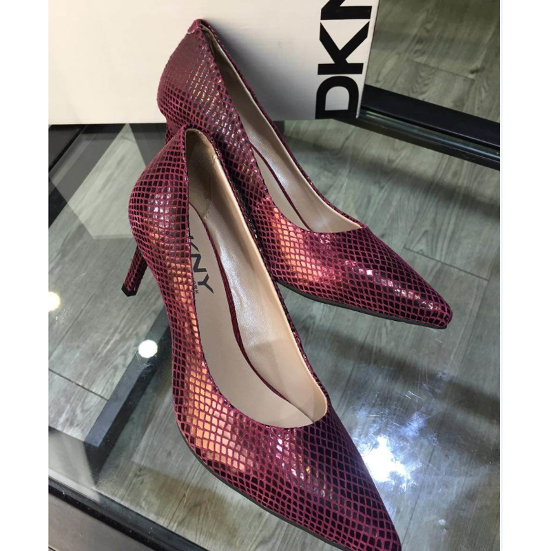 2015 Latest DKNY Women Snake stripes shoes