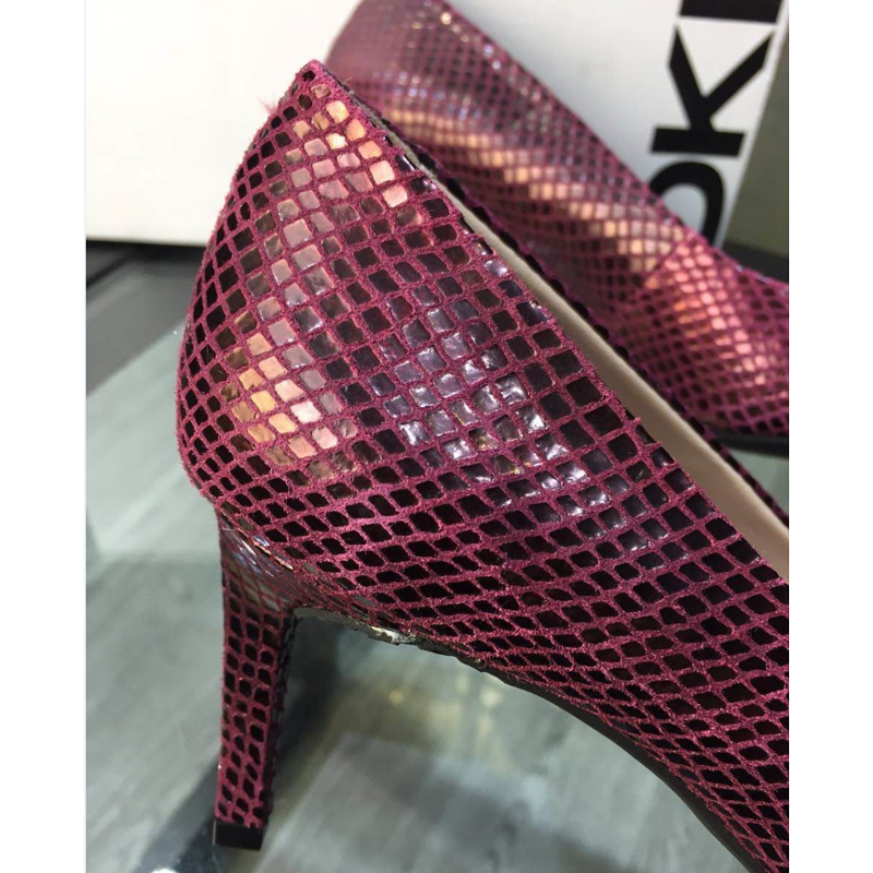 2015 Latest DKNY Women Snake stripes shoes