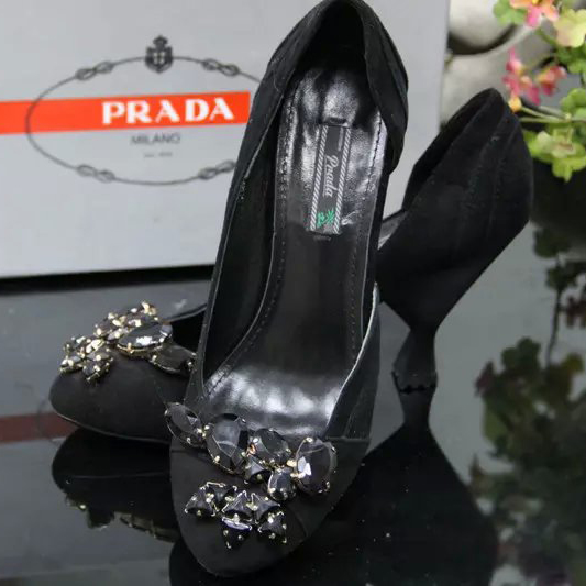 2015 Latest Prada women high-heeled shoes