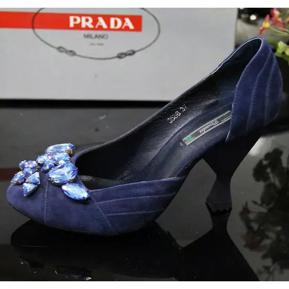 2015 Latest Prada women high-heeled shoes