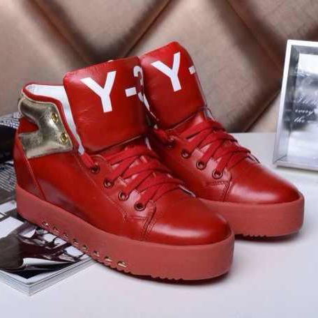 2015 Latest Y3 women High-top casual shoes