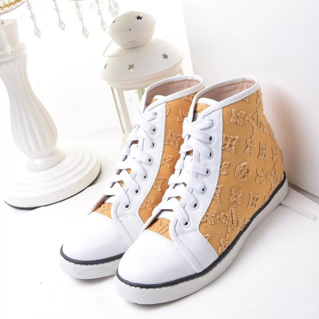 2015 Louis vitton High-top casual shoes