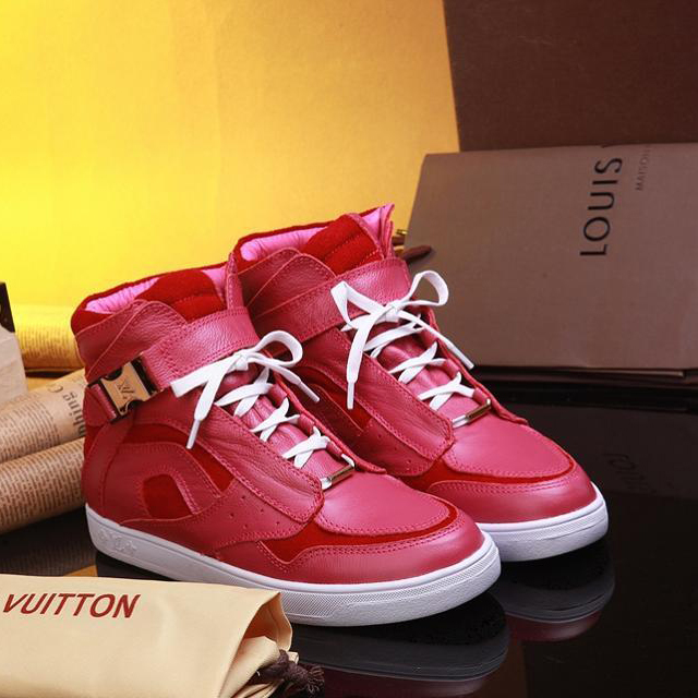 2015 Louis vitton High-top casual shoes