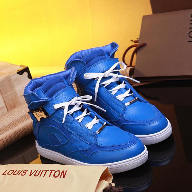 2015 Louis vitton High-top casual shoes