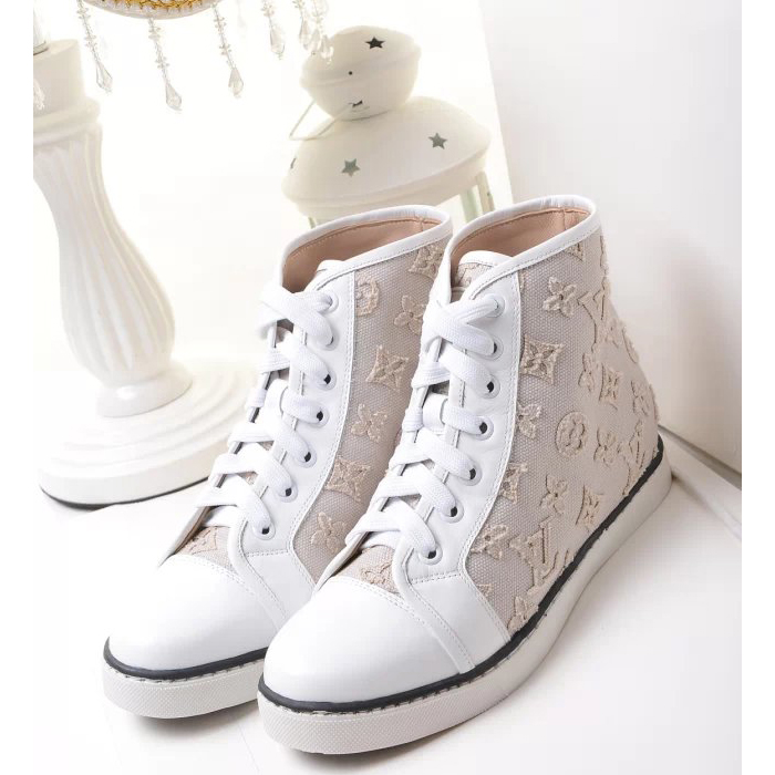 2015 Louis vitton High-top casual shoes