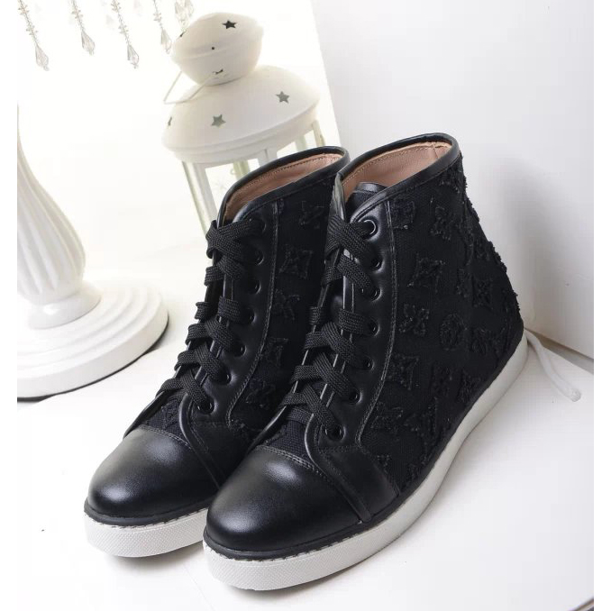 2015 Louis vitton High-top casual shoes