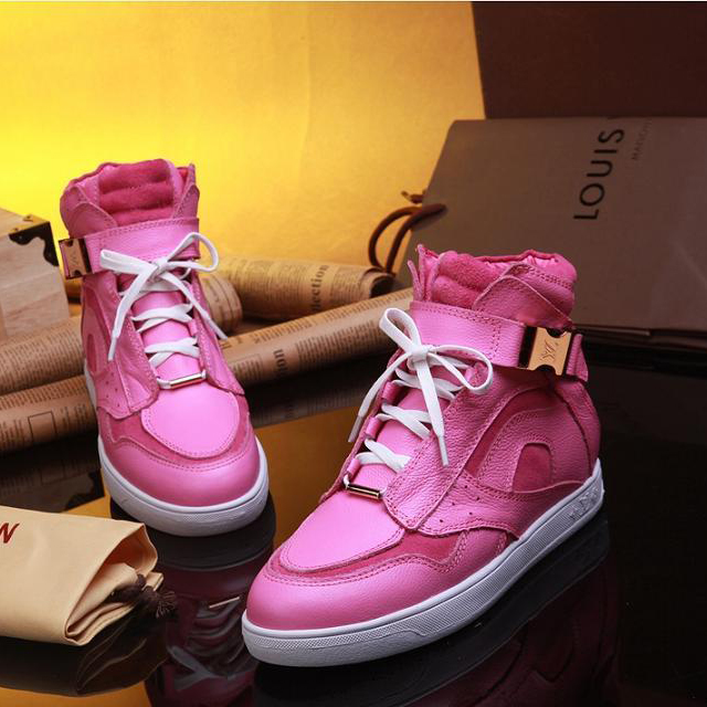 2015 Louis vitton High-top casual shoes