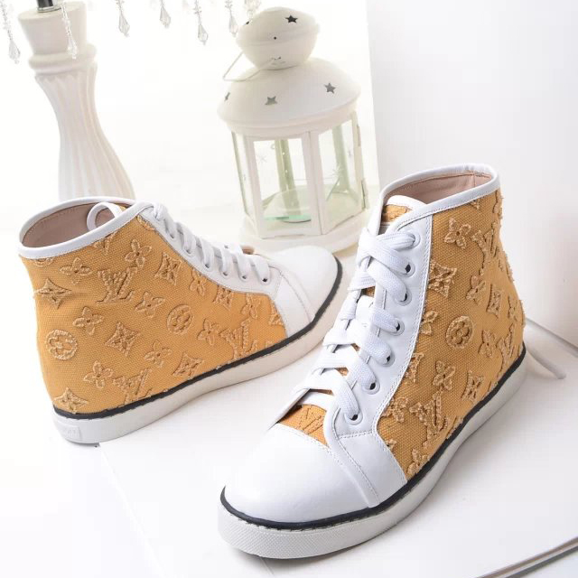 2015 Louis vitton High-top casual shoes