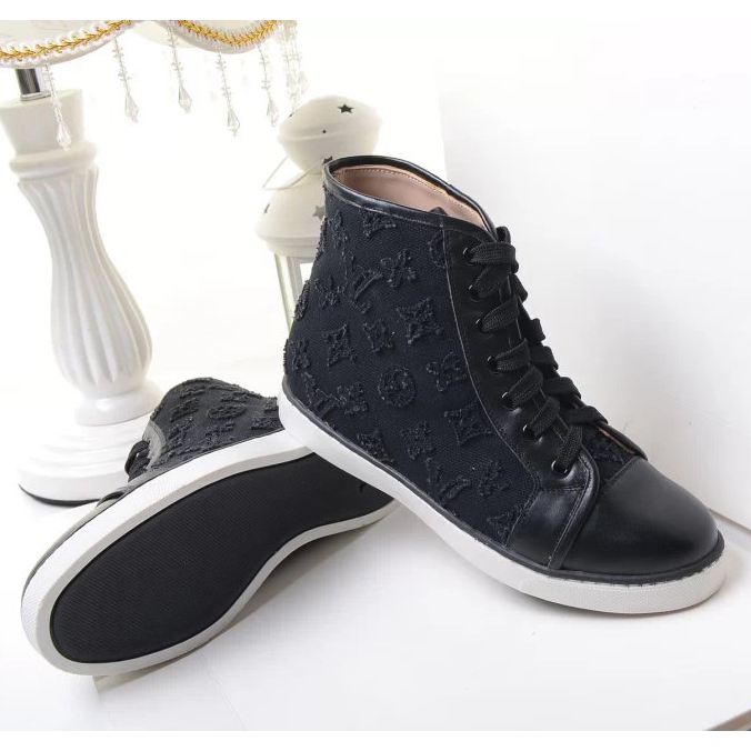 2015 Louis vitton High-top casual shoes