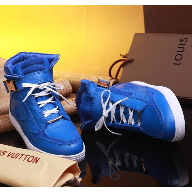 2015 Louis vitton High-top casual shoes