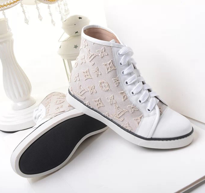 2015 Louis vitton High-top casual shoes