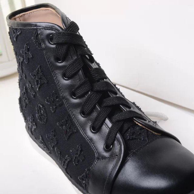 2015 Louis vitton High-top casual shoes