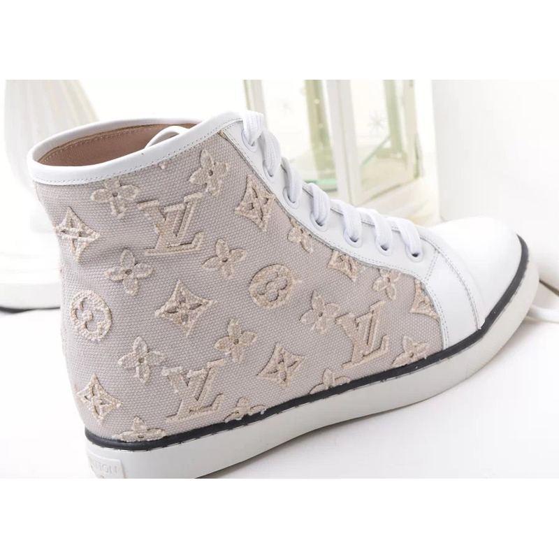 2015 Louis vitton High-top casual shoes