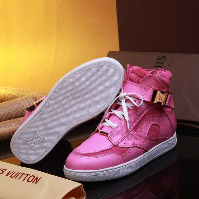 2015 Louis vitton High-top casual shoes