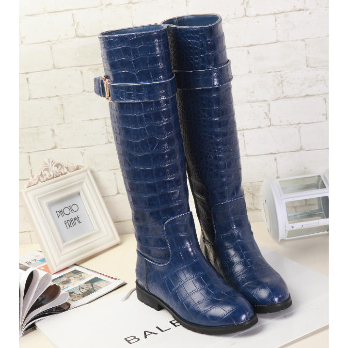 2015 Louis vitton women Crocodile high boots