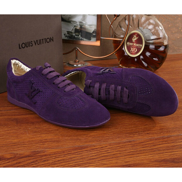 2015 Louis vitton women Nubuck Leather classic casual shoes