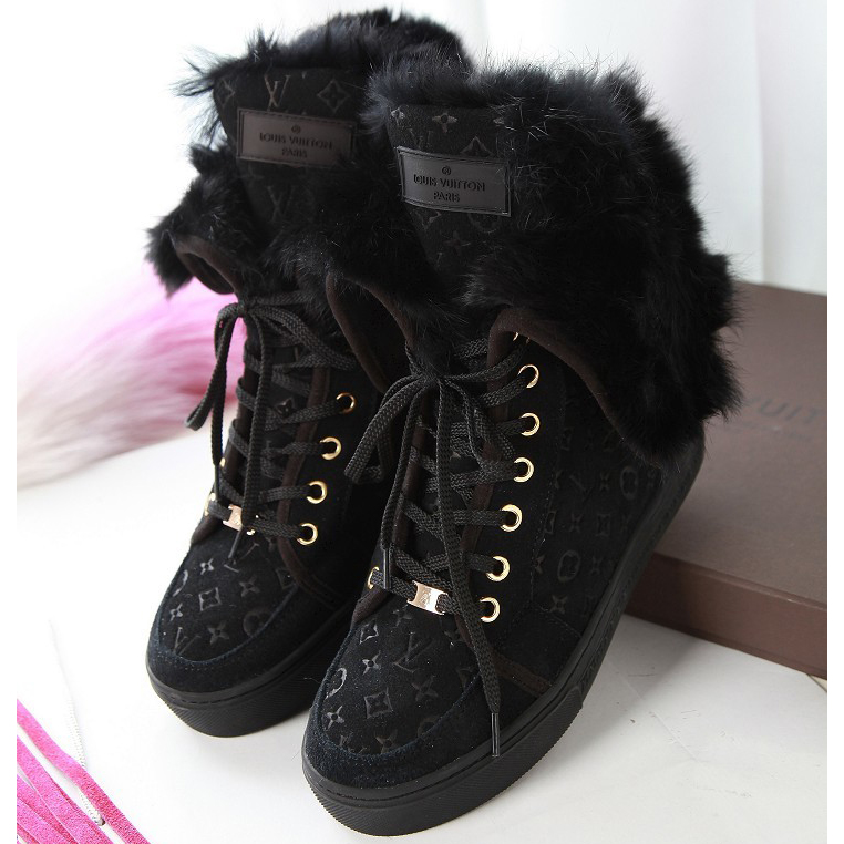 2015 Louis vitton women Wild rabbit boots