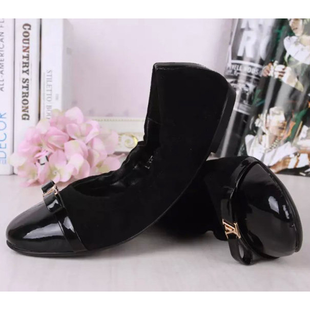 2015 Louis vitton women dancing shoes in Patent leather