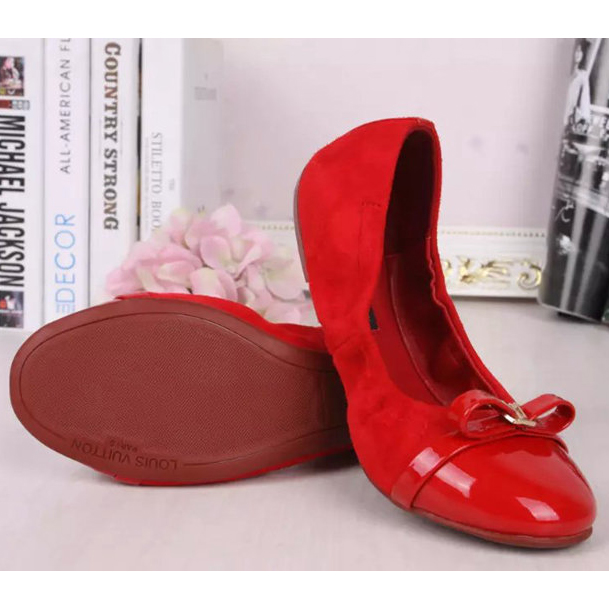 2015 Louis vitton women dancing shoes in Patent leather