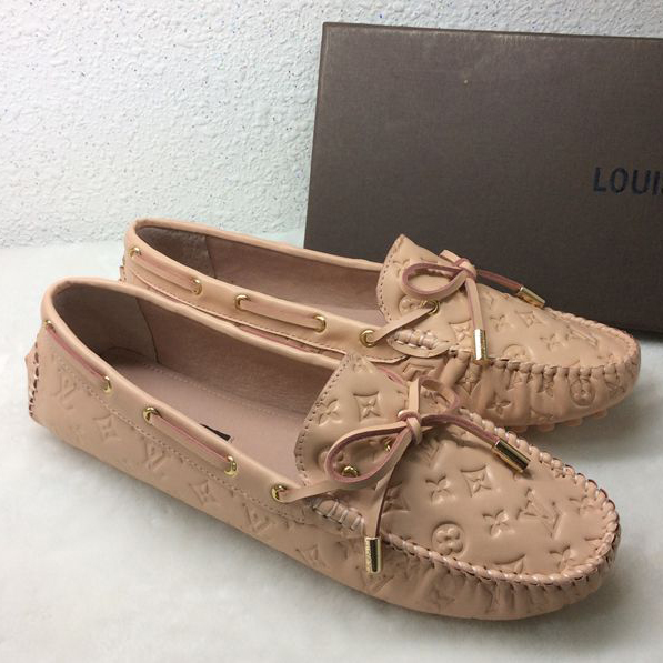 2015 Louis vitton women embossed shoes