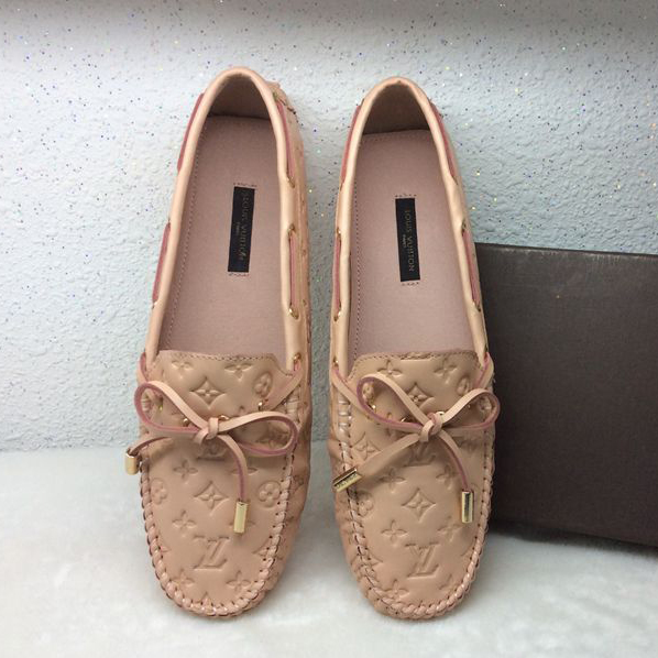 2015 Louis vitton women embossed shoes