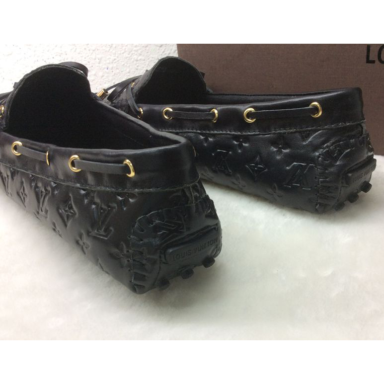 2015 Louis vitton women embossed shoes