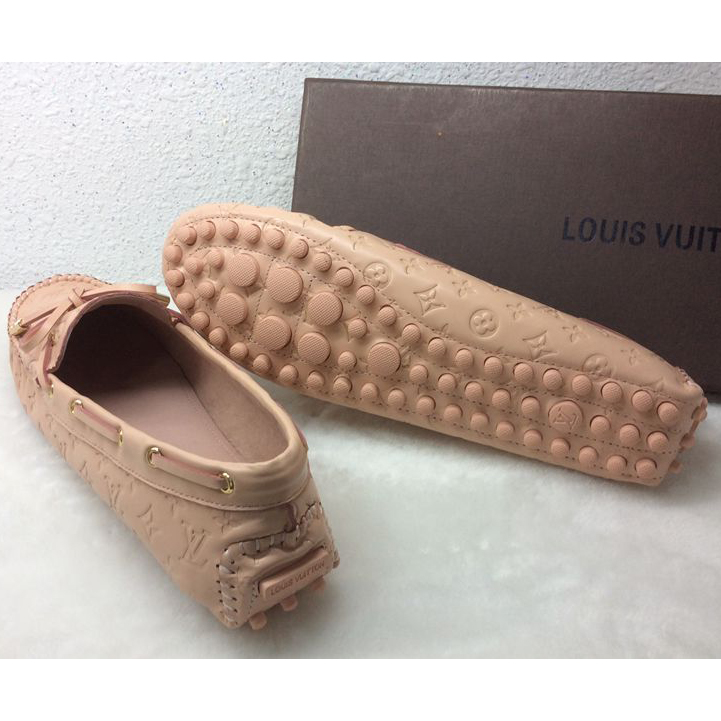 2015 Louis vitton women embossed shoes