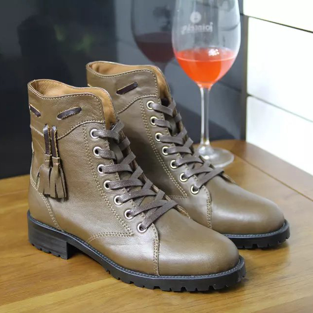 2015 Louis vitton women fringed High-top boots