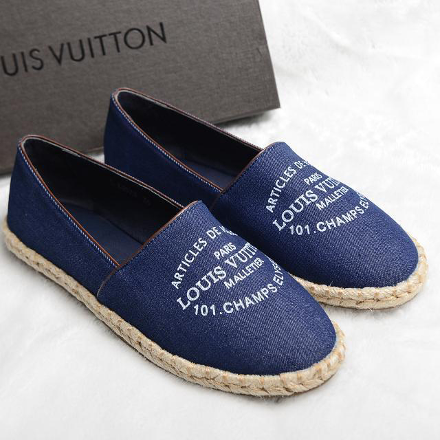 2015 Louis vitton women rope bottom fisherman Casual shoes